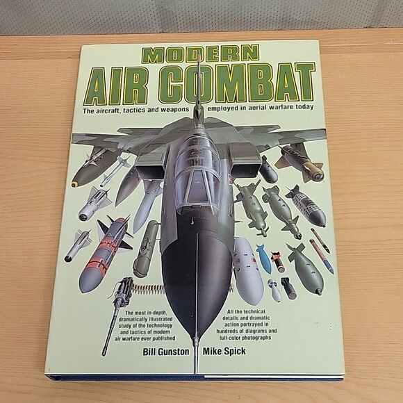 Modern Air Combat Hardcover Bill Gunston and America's top guns - Picture 6 of 8